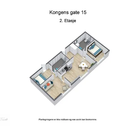 Kongens Gate Kvadraturen Apartment Kristiansand